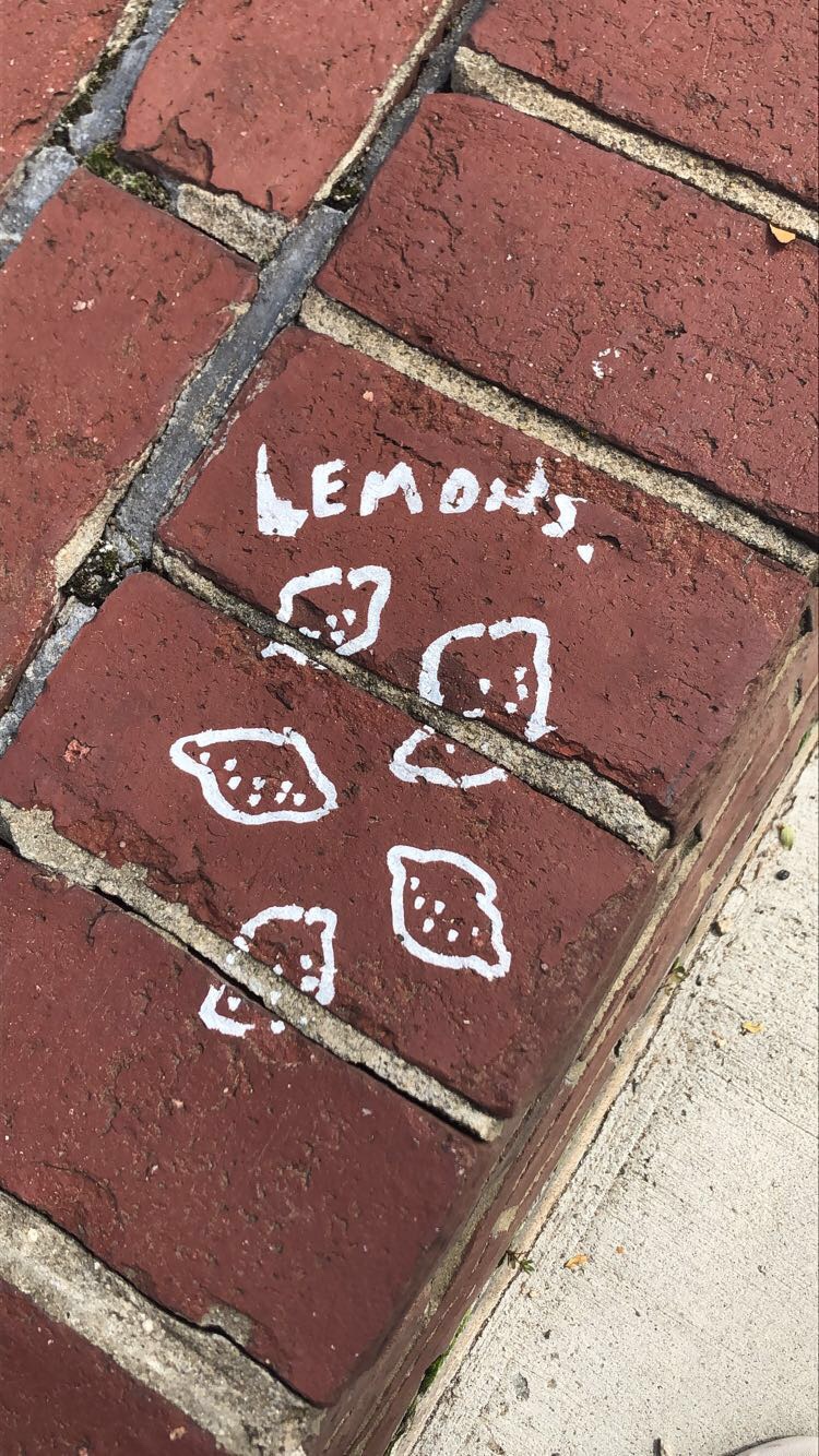 When life gives you lemons, you paint that shit gold.